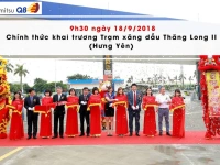 Công ty TNHH Xăng dầu Idemitsu Q8 khai trương trạm xăng dầu thứ 3 tại Việt Nam